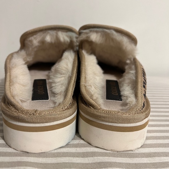 DOLCE VITA Haiden Womens Leopard Suede Slippers - Picture 7 of 14